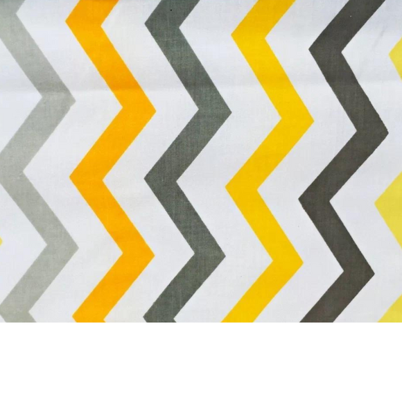Tissu Coton Motif Zigzag
