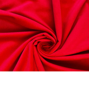 Tissu Velours Velvet Rouge