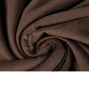 Tissu Velours Velvet Marron Cacao