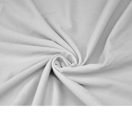 Tissu Velours Velvet Gris Clair