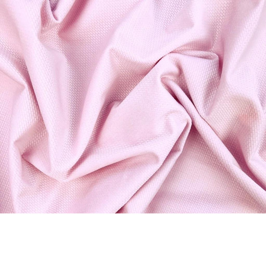 Tissu Velours Velvet Rose Clair