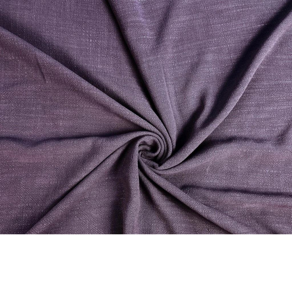 Tissu Lin Viscose Raisin