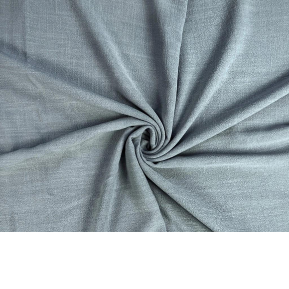 Tissu Lin Viscose Gris