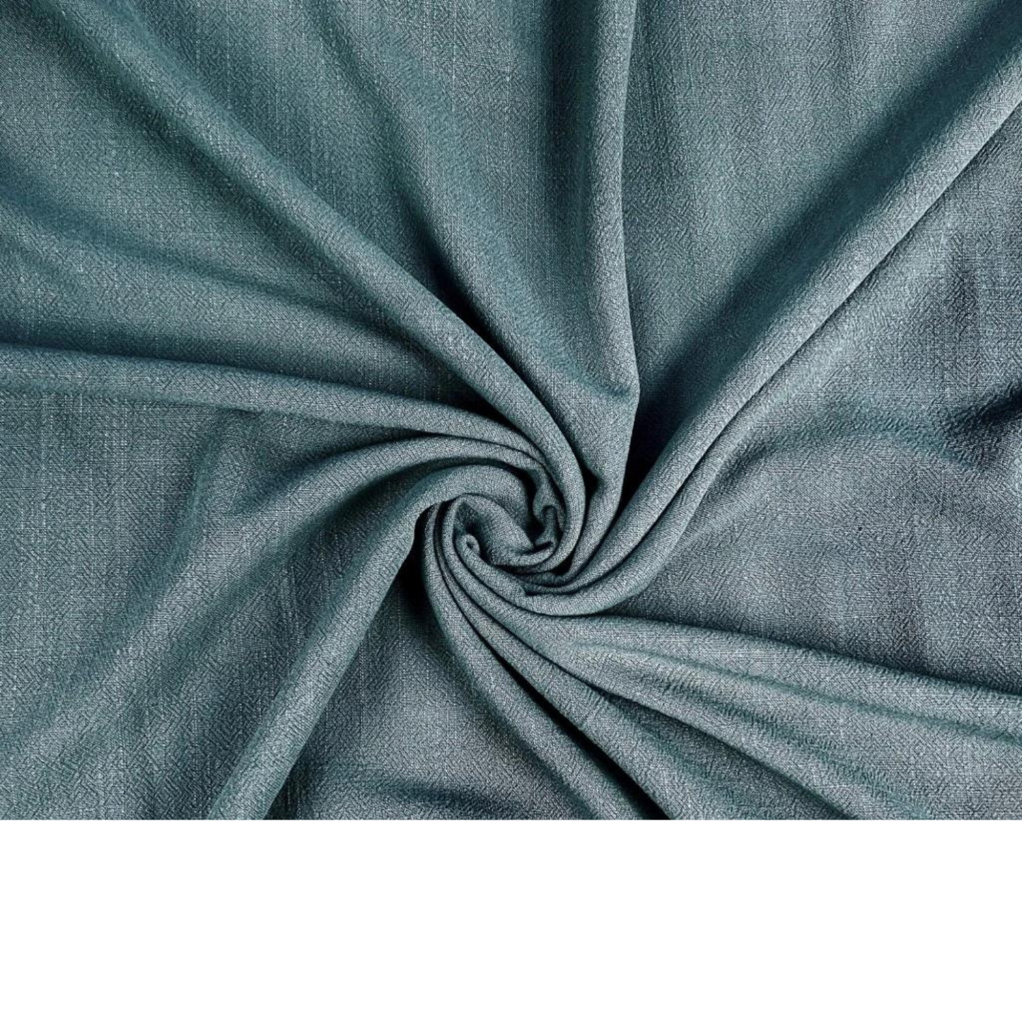 Tissu Lin Viscose Sauge Foncé