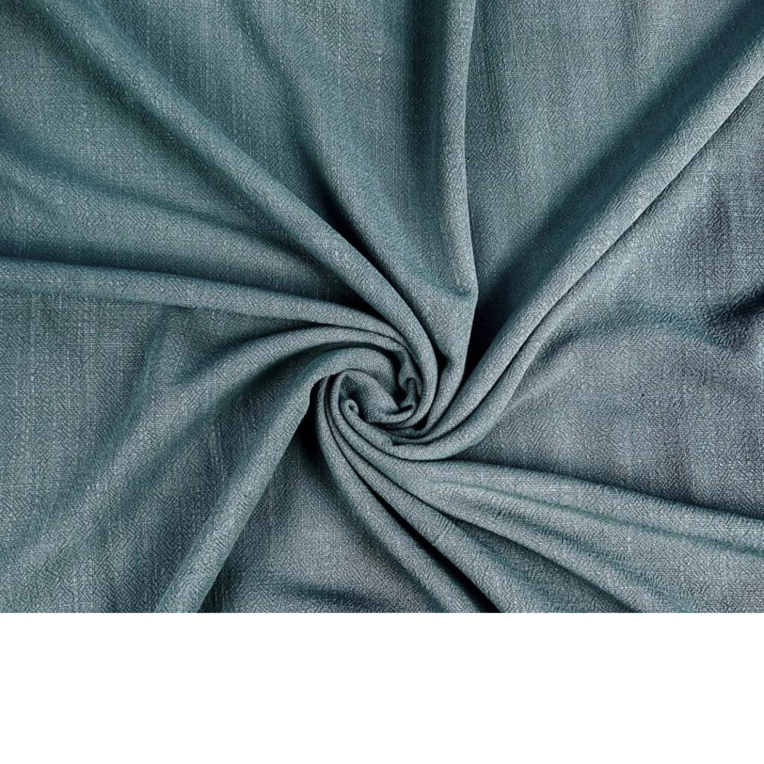 Tissu Lin Viscose Sauge Foncé