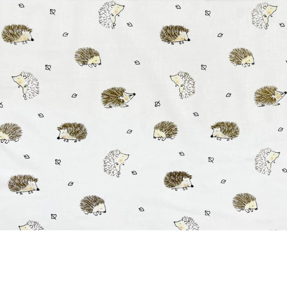 Tissu coton Motif hérissons