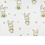 Tissu coton Motif lapins