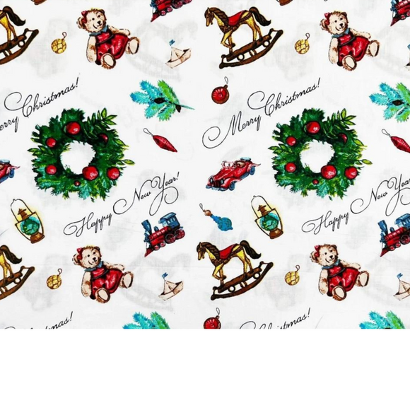 Tissu coton Motif Noël
