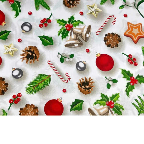 Tissu coton Motif Noël