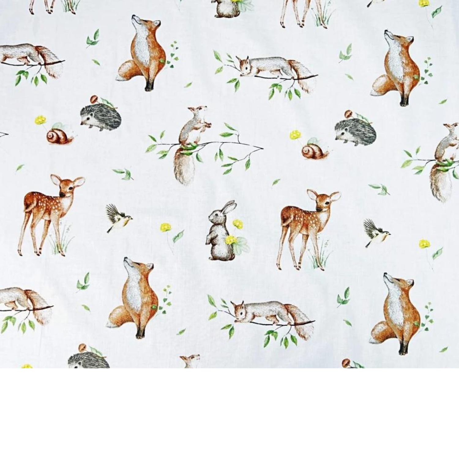 Tissu Coton Motif Animaux