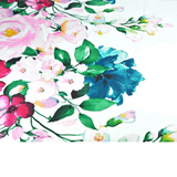 Tissu coton imprimé grandes fleurs