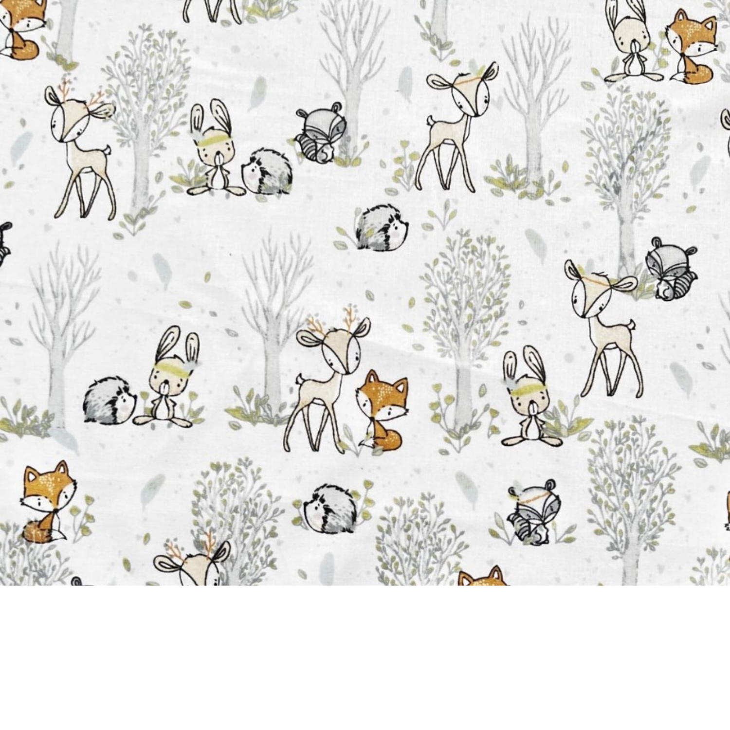 Tissu Coton Motif Animaux