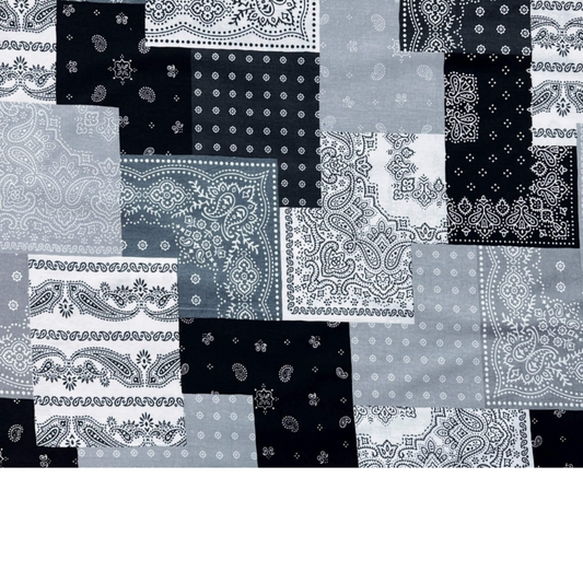 Tissu Coton Imprimé Patchwork