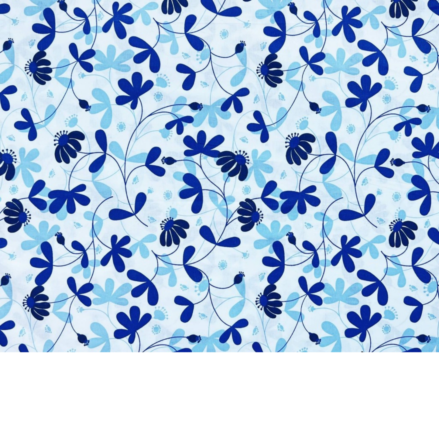 Tissu Coton Imprimé Fleurs