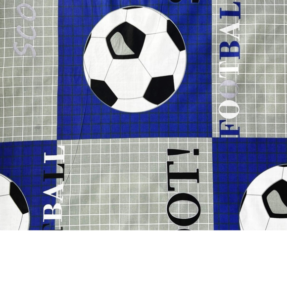 Tissu coton Motif football