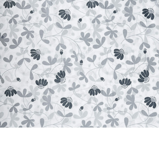 Tissu Coton Imprimé Fleurs