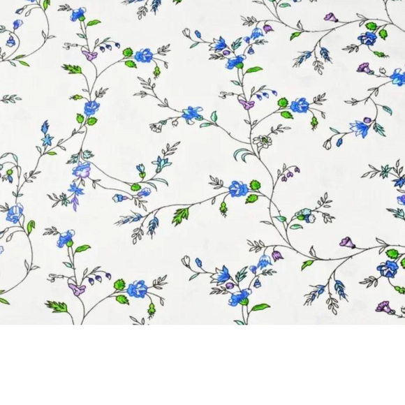 Tissu Coton Imprimé Fleurs