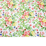 Tissu Coton Imprimé Fleurs