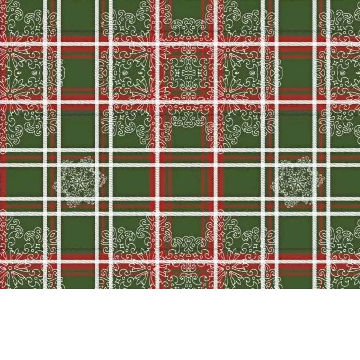 Tissu Coton Motif Noël