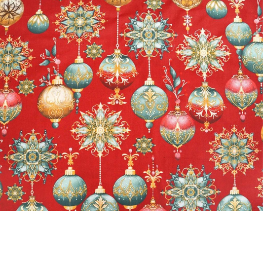 Tissu Coton Motif Noël