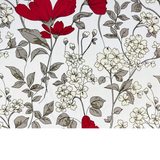 Tissu Coton Imprimé Fleurs