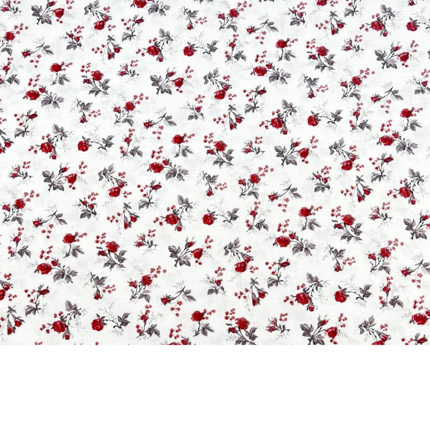 Tissu Coton Imprimé Fleurs