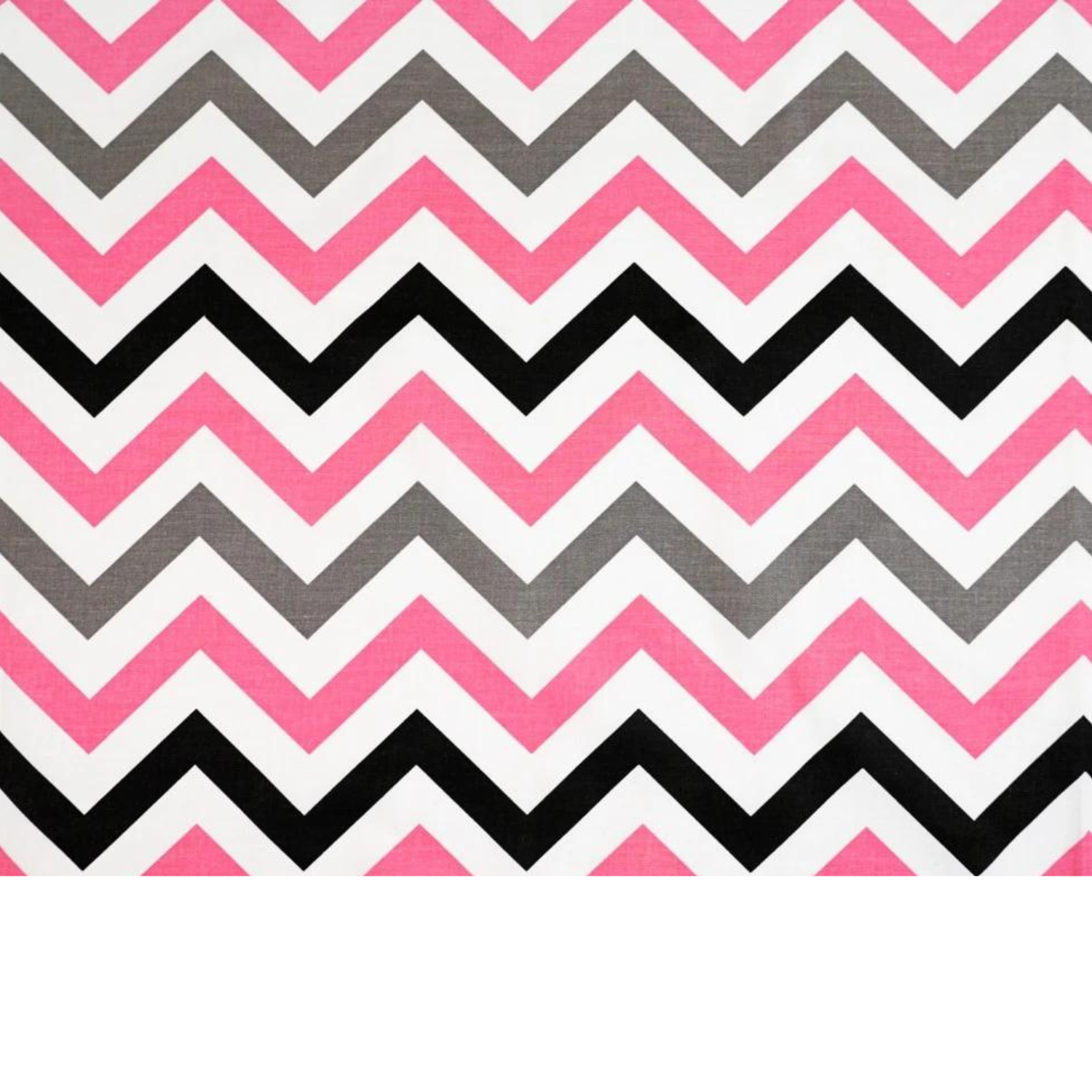 Tissu Coton Motif Zigzag