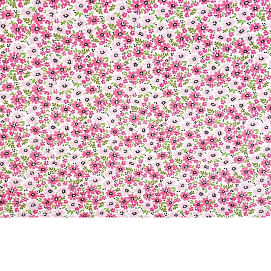 Tissu Coton Imprimé Fleurs
