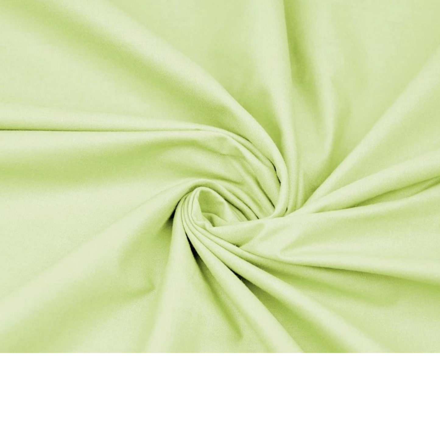 Tissu Coton Uni Pistache