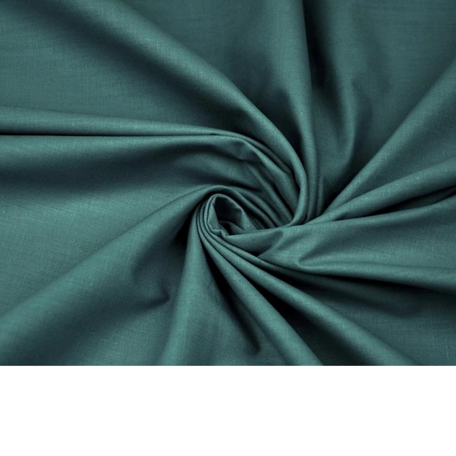 Tissu Coton Uni Vert