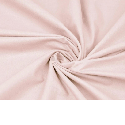Tissu Coton Uni Vieux Rose