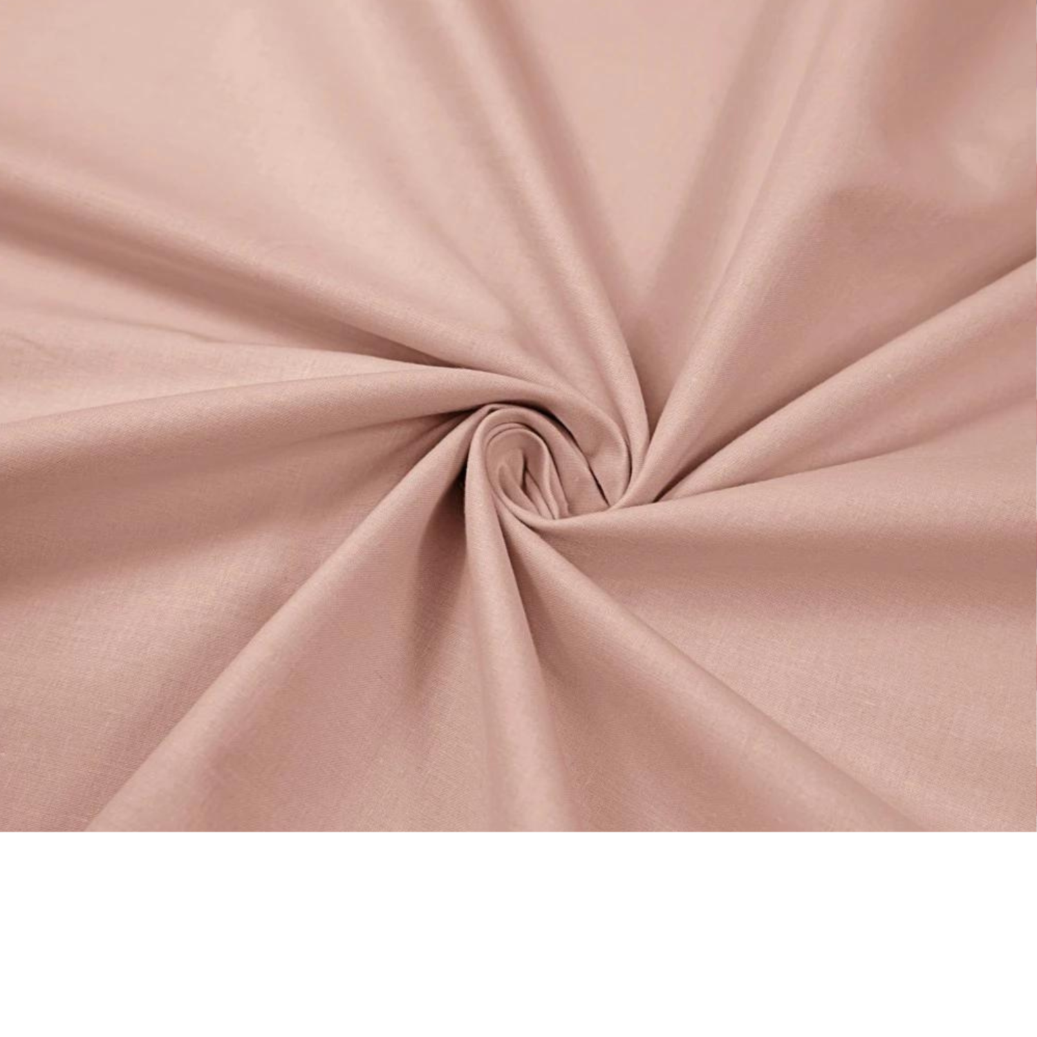 Tissu Coton Uni Vieux Rose