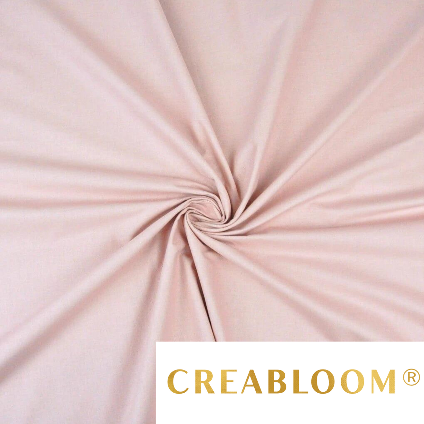Tissu Coton Uni Vieux Rose