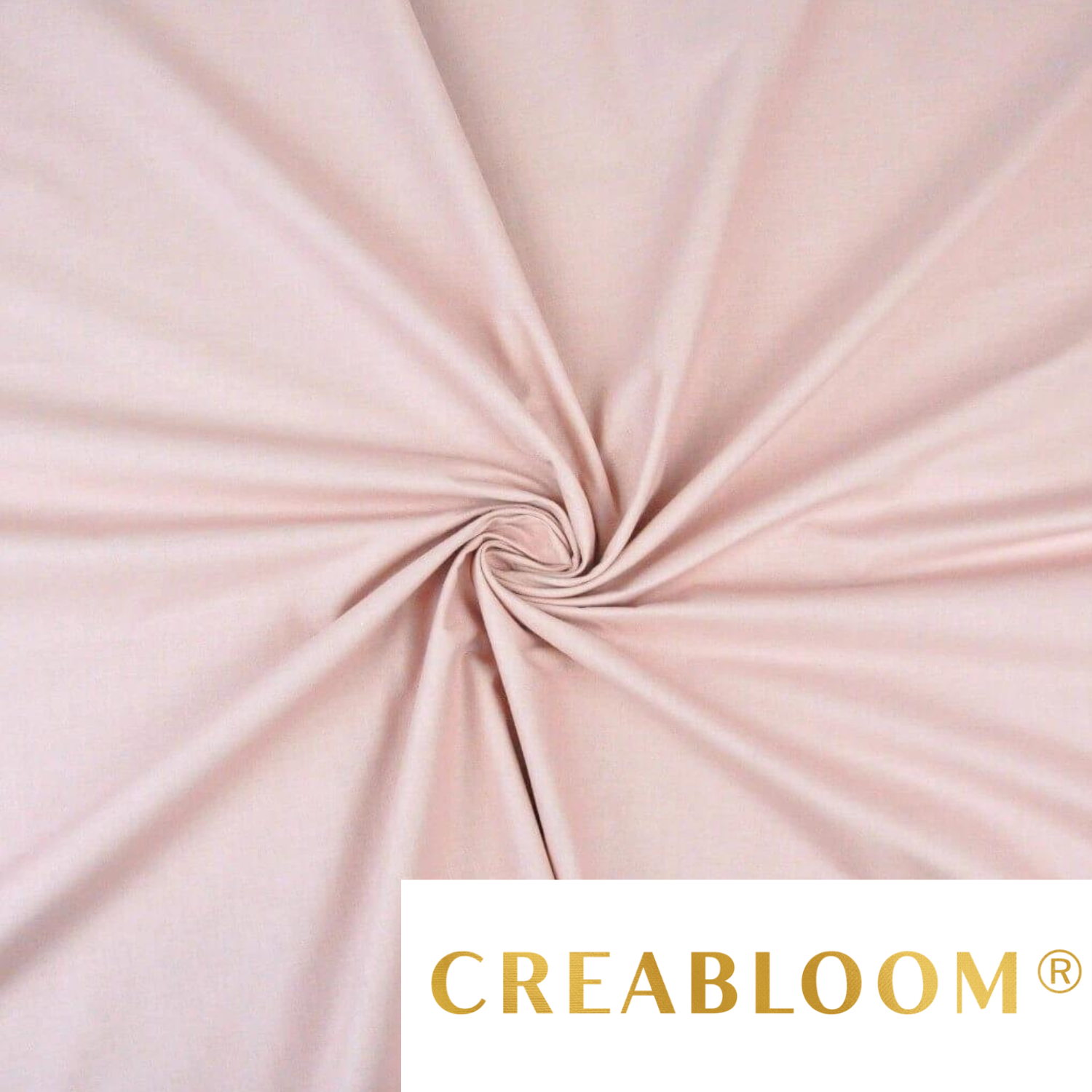 Tissu Coton Uni Vieux Rose