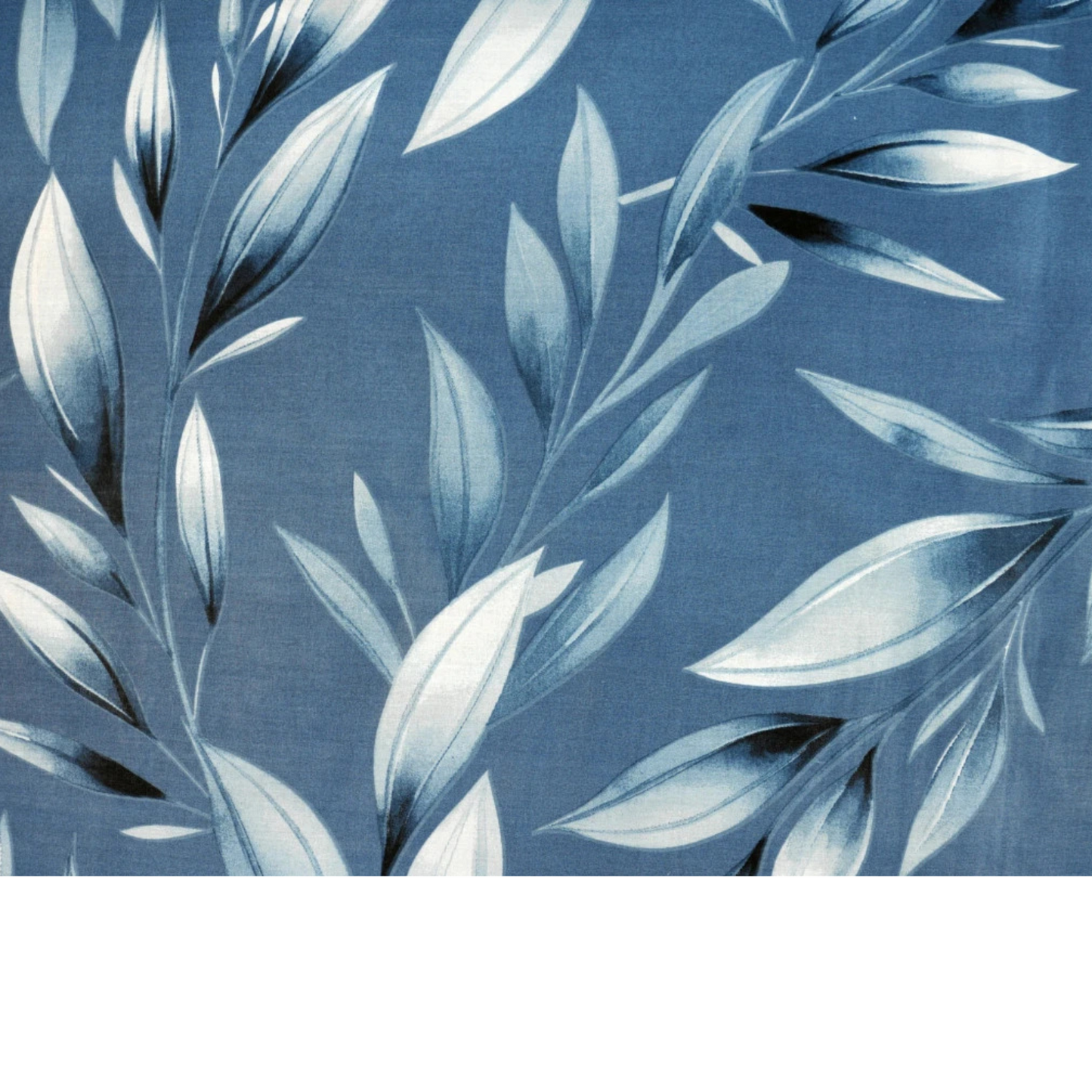 Tissu coton grands imprimés plantes