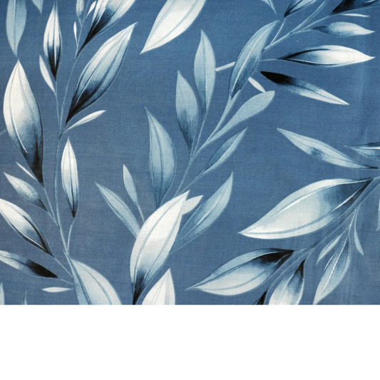 Tissu coton grands imprimés plantes