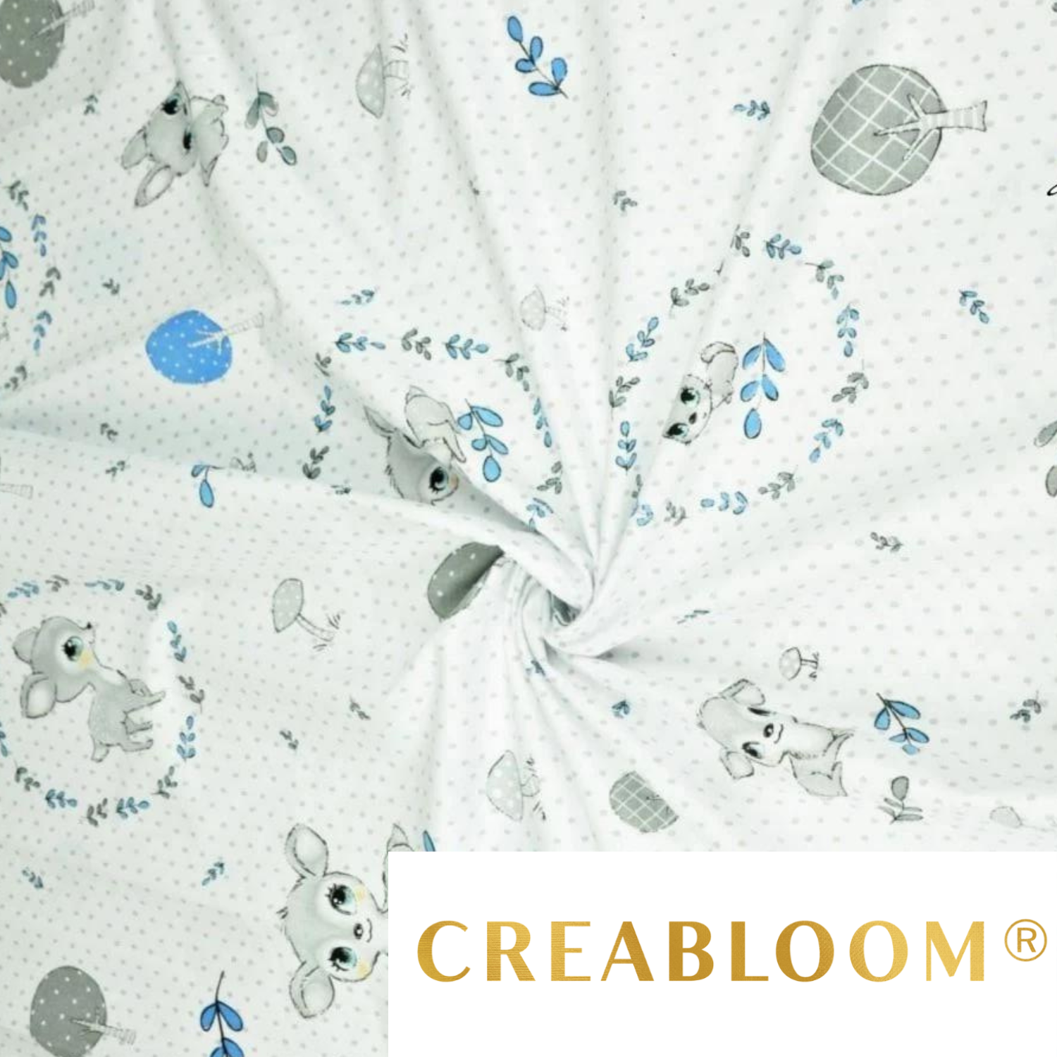 Tissu Coton Motif Animaux