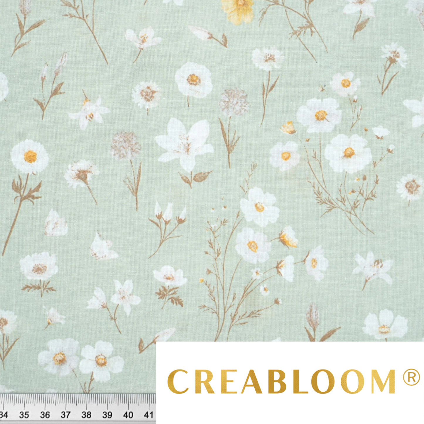 Tissu coton Motif fleurs