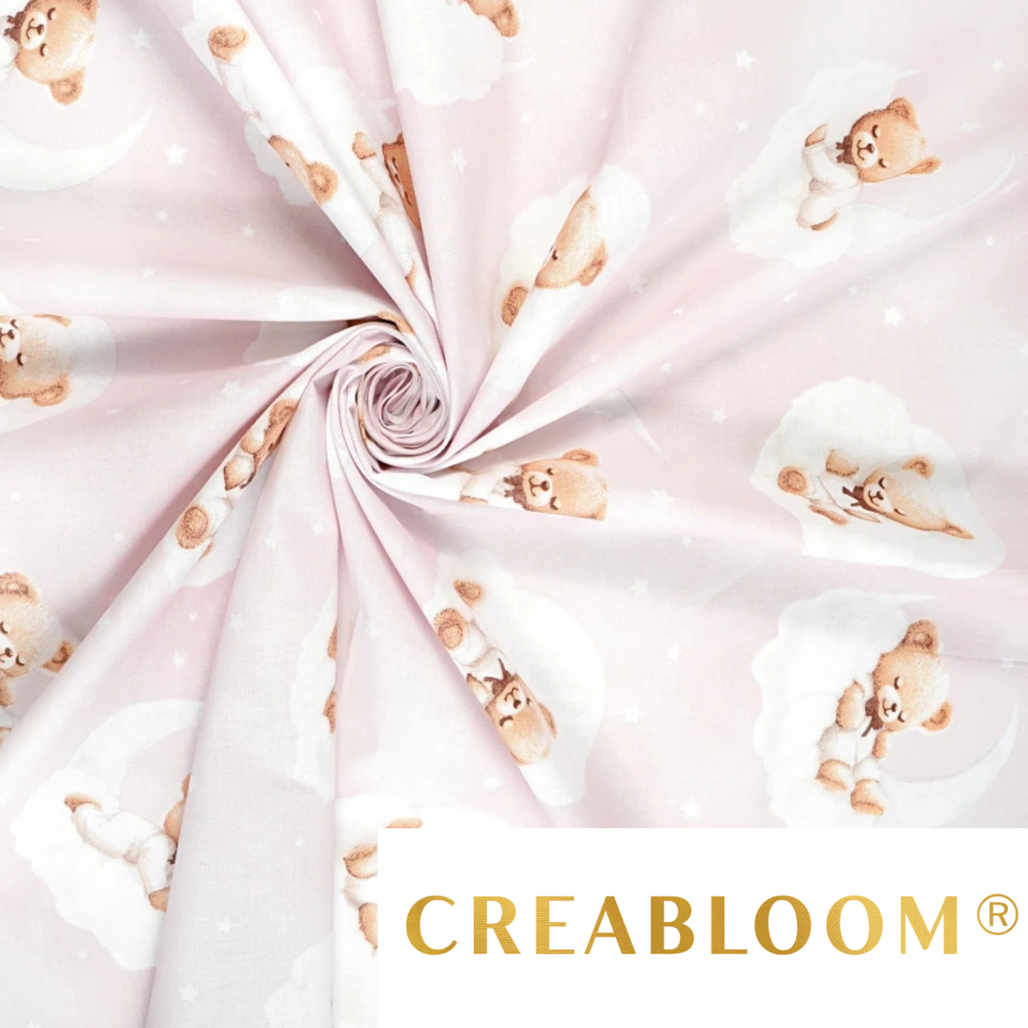 Tissu coton Motif oursons