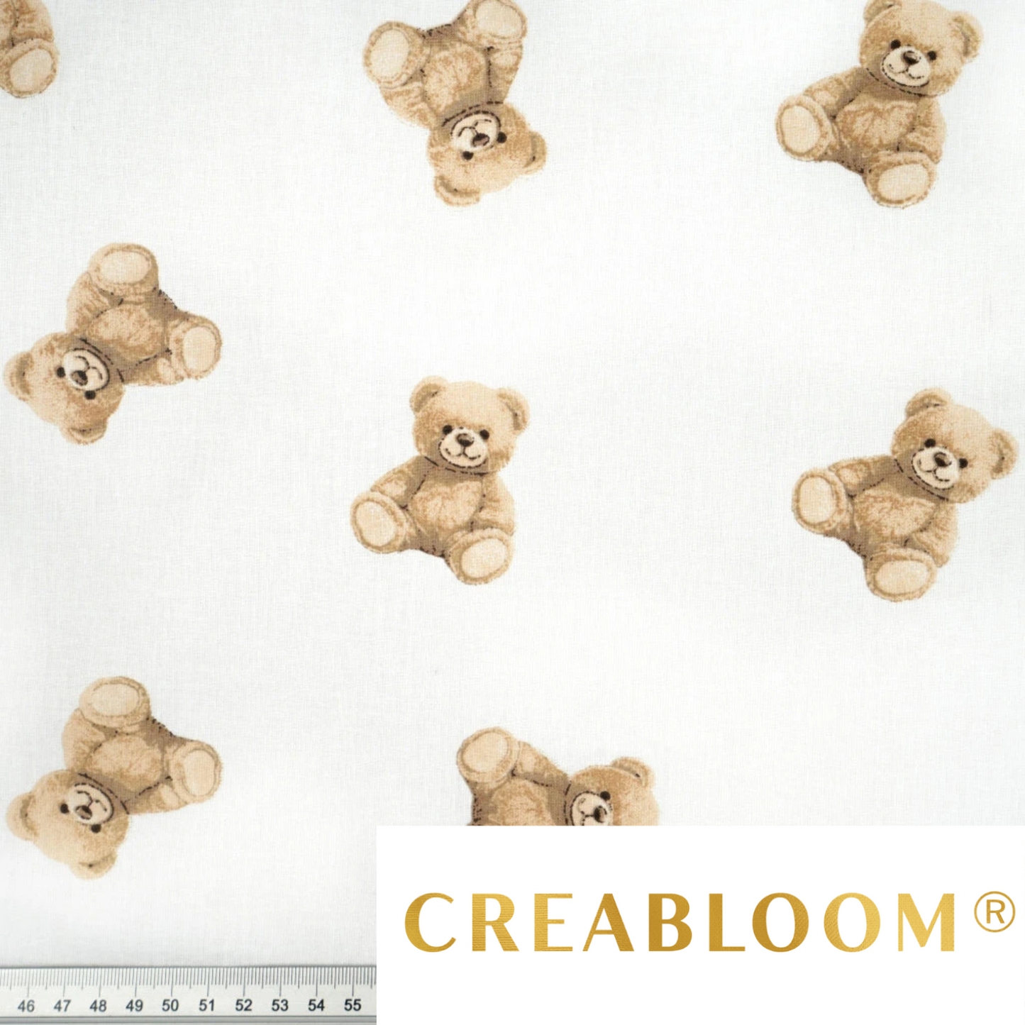 Tissu coton Motif oursons