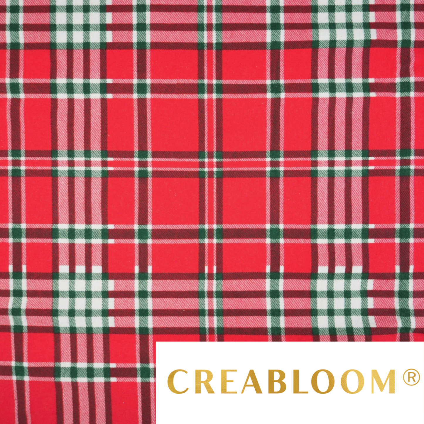 Tissu flanelle imprimé tartan