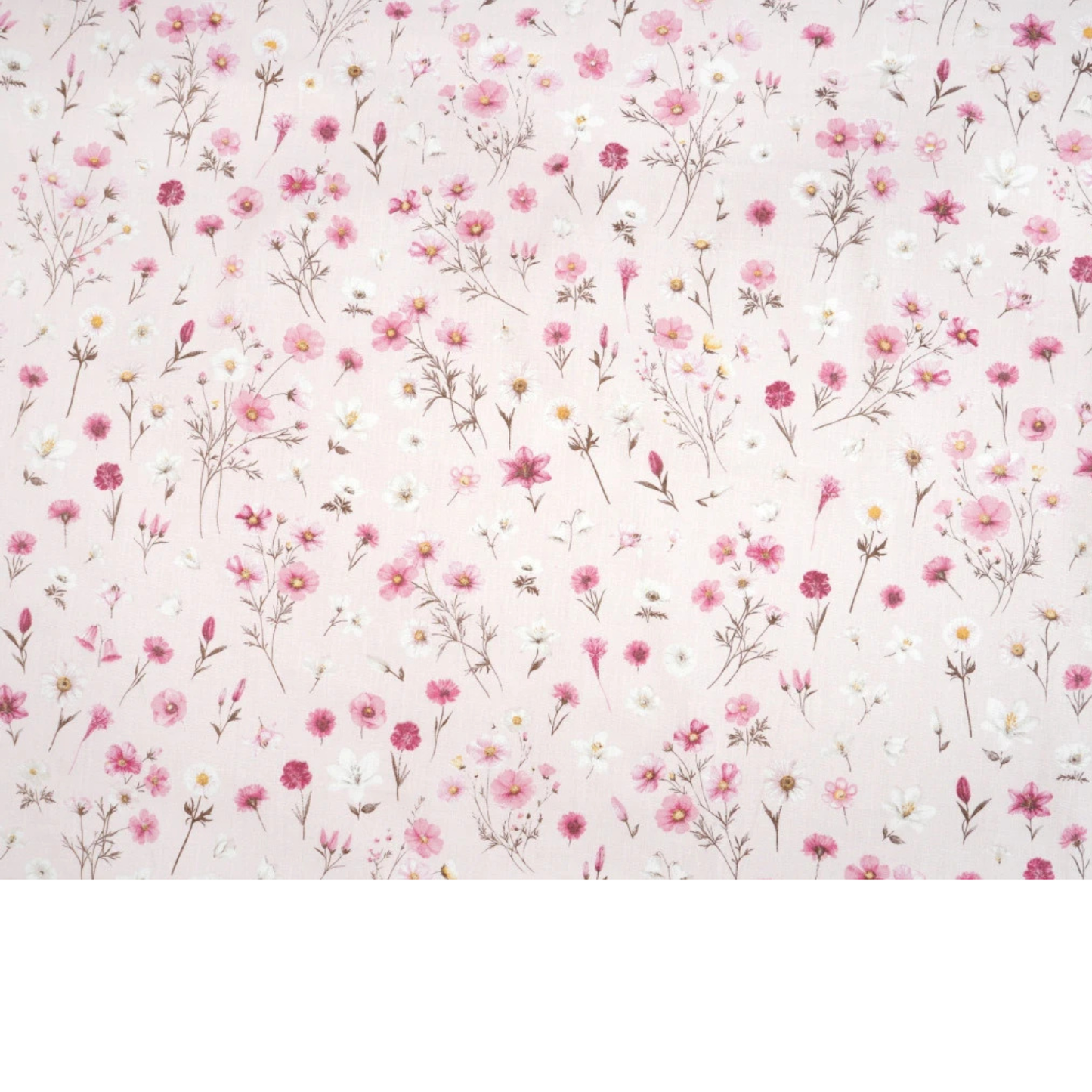 Tissu coton Motif fleurs