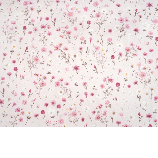 Tissu coton Motif fleurs
