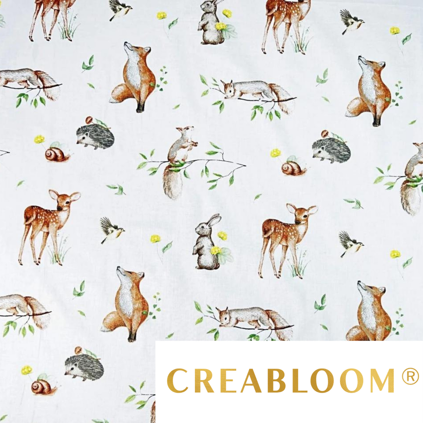 Tissu Coton Motif Animaux