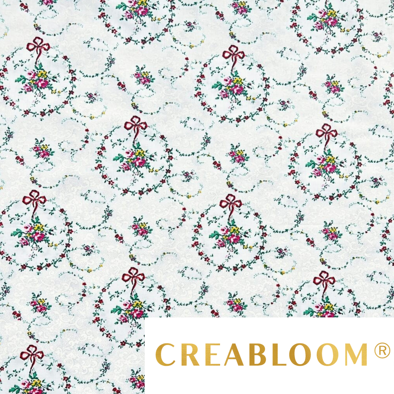 Tissu Coton Imprimé Fleurs