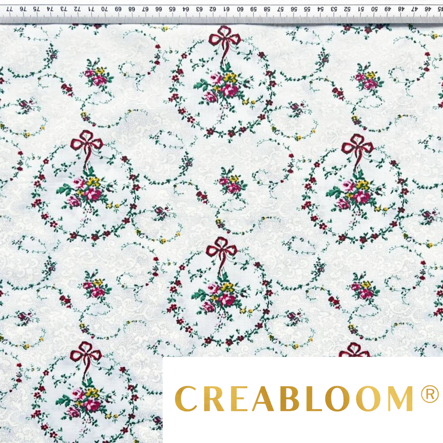 Tissu Coton Imprimé Fleurs