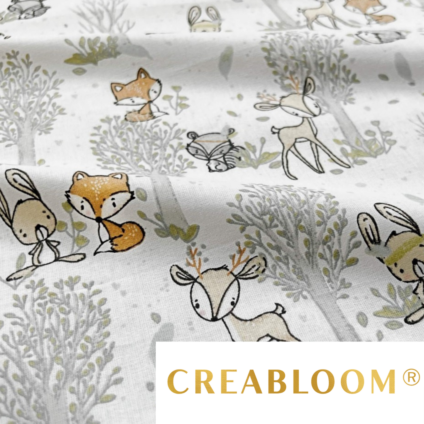 Tissu Coton Motif Animaux