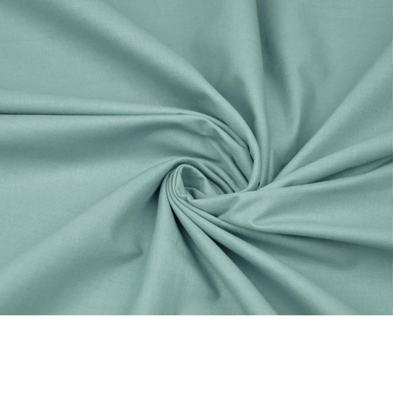 Tissu Coton Uni Sauge