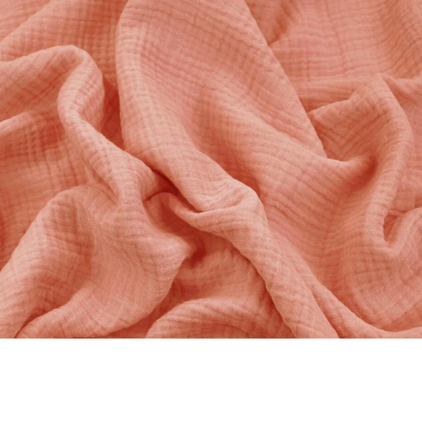 Tissu Double Gaze pêche