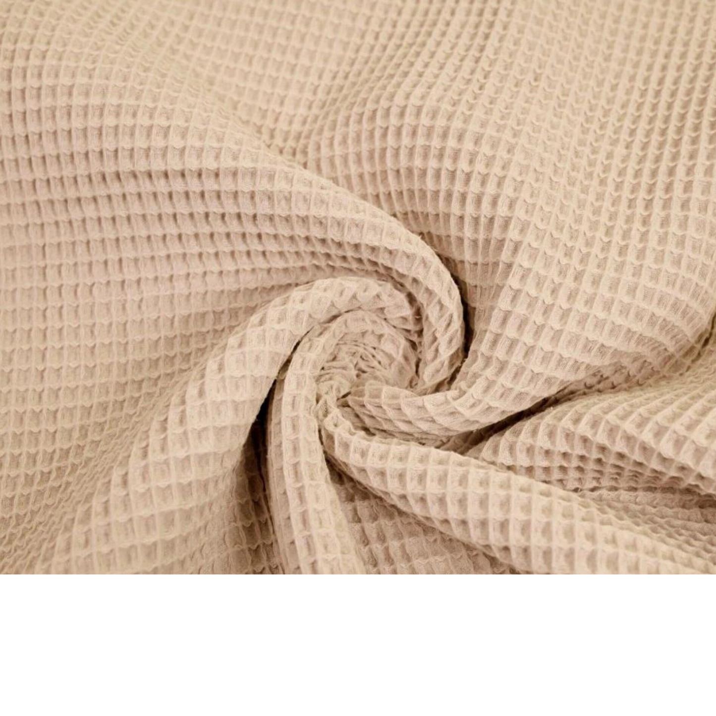 Tissu Nid d'abeille - Piqué Gaufré rose rétro